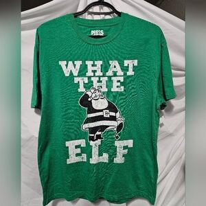 What the Elf Christmas Graphic Tee NEW